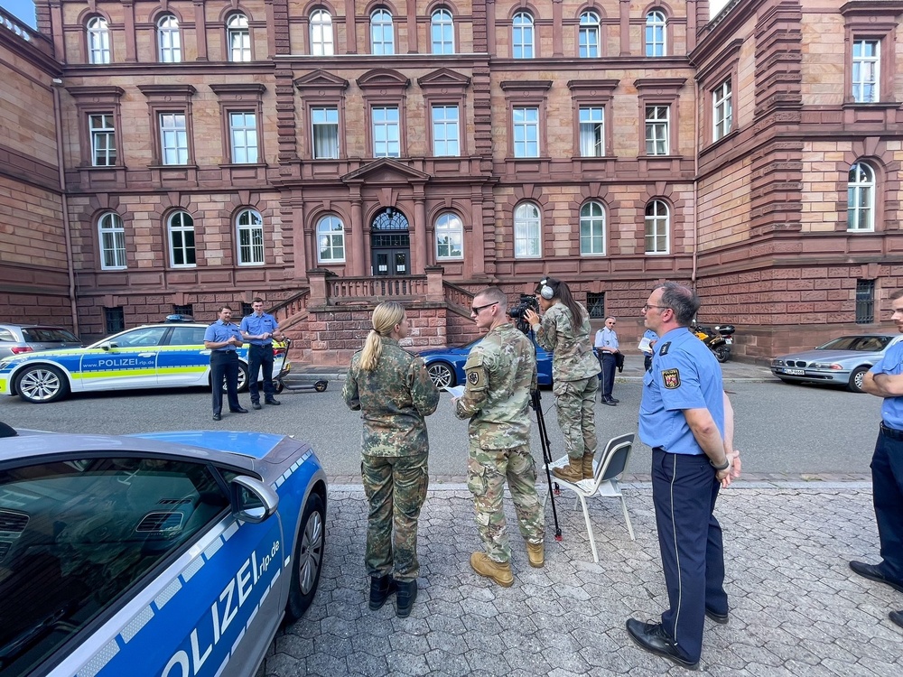 21st TSC, AFN Europe and Kaiserslautern Polizei work together to scoot out DUIs