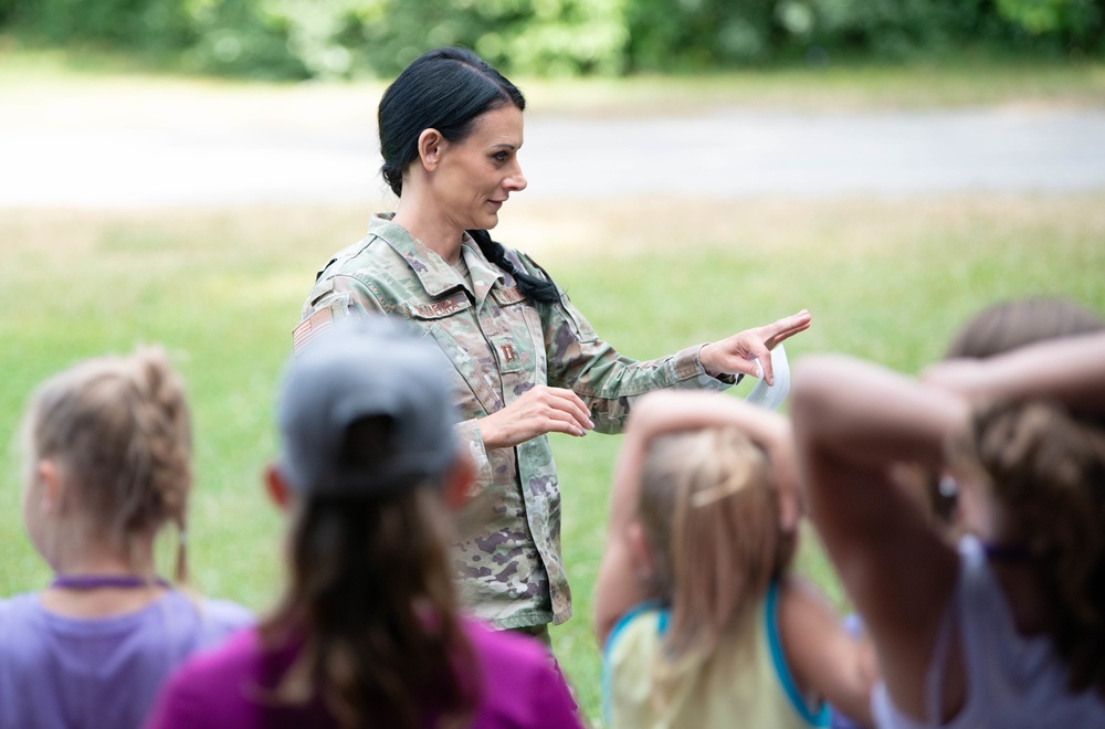 NY Air Guard Inspires Girl Scouts