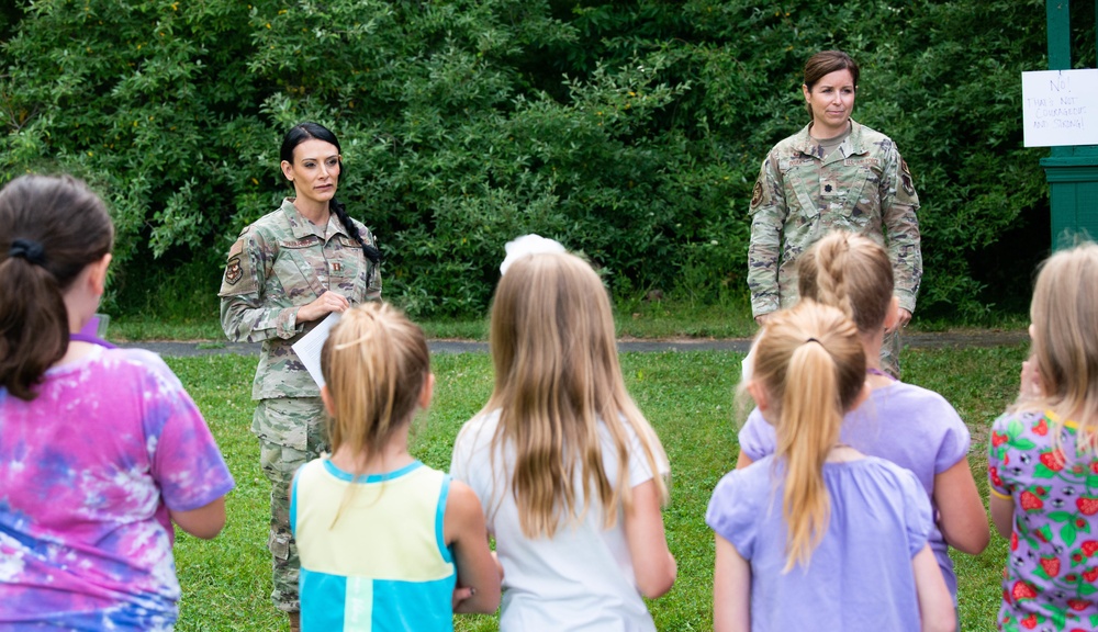 NY Air Guard Inspires Girl Scouts