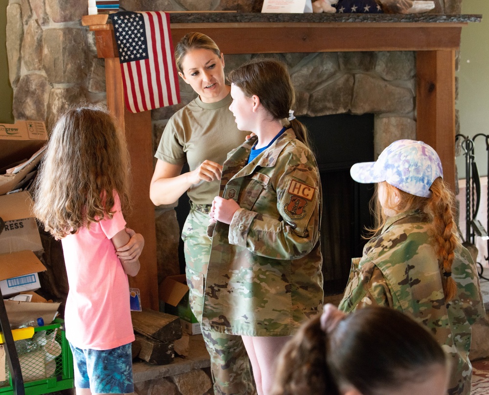 NY Air Guard Inspires Girl Scouts