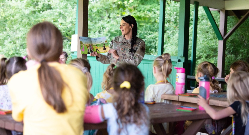 NY Air Guard Inspires Girl Scouts