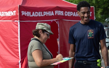 738th MCAS and Philadelphia Fire Department team during DUT Philadelphia