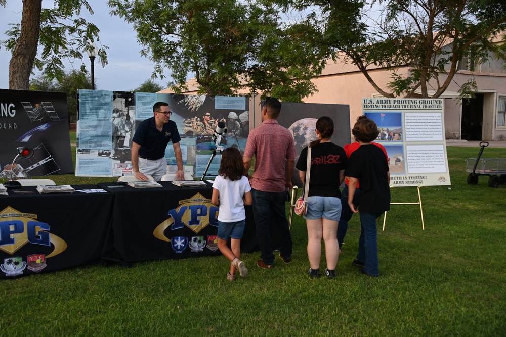 U.S. Army Yuma Proving Ground booth at ‘Star Party’ shares history of testing for space program