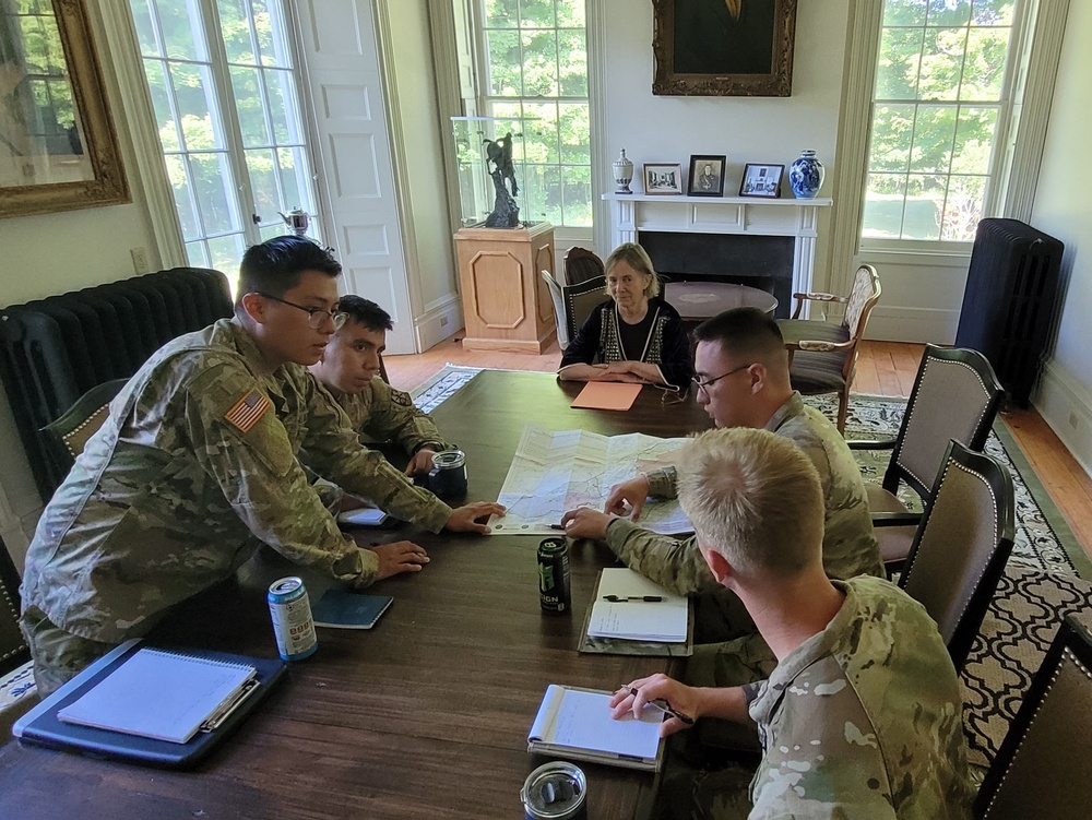 ROTC cadets immersed in unique training opportunities with Fort Drum Cultural Resources internship