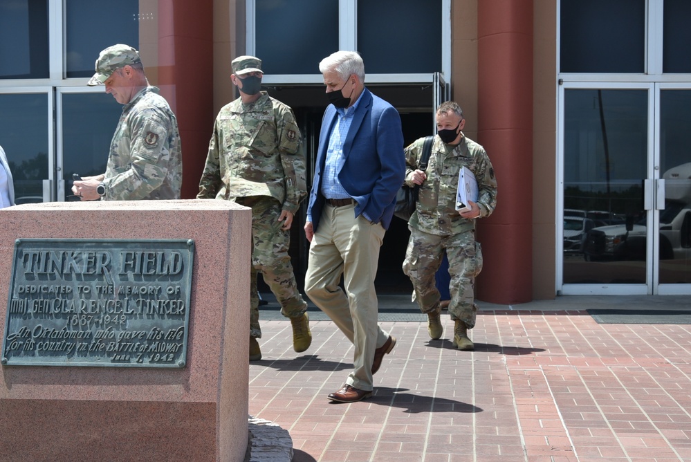 Christopher Lowman Visits AFSC Headquarters