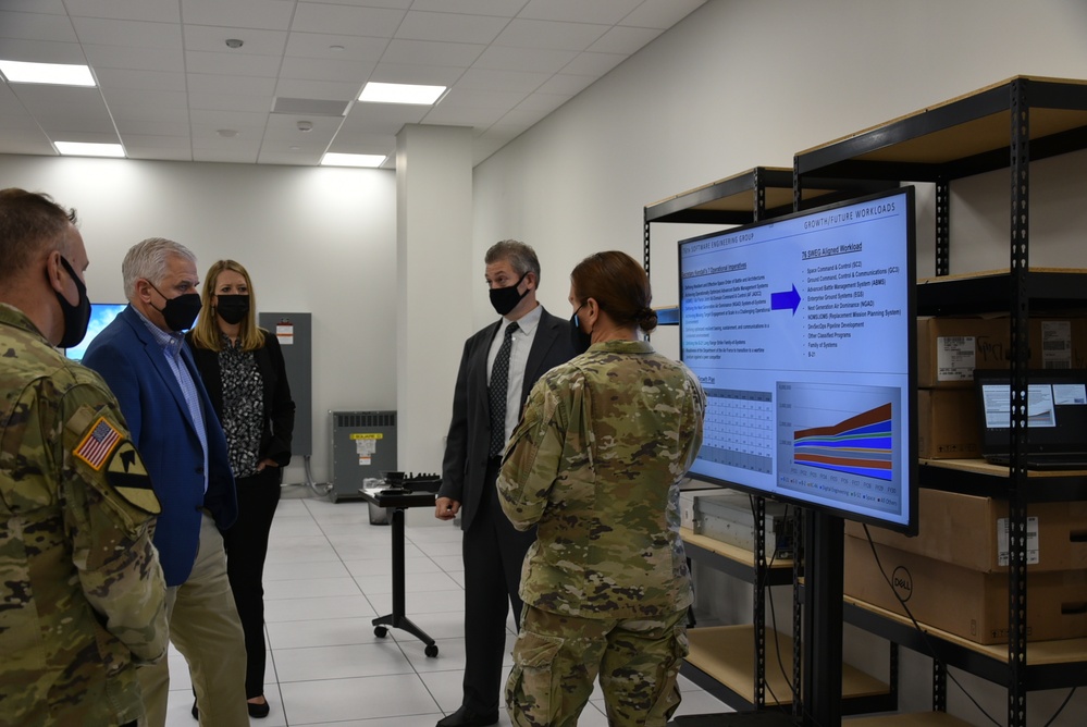 Christopher Lowman Visits AFSC Headquarters