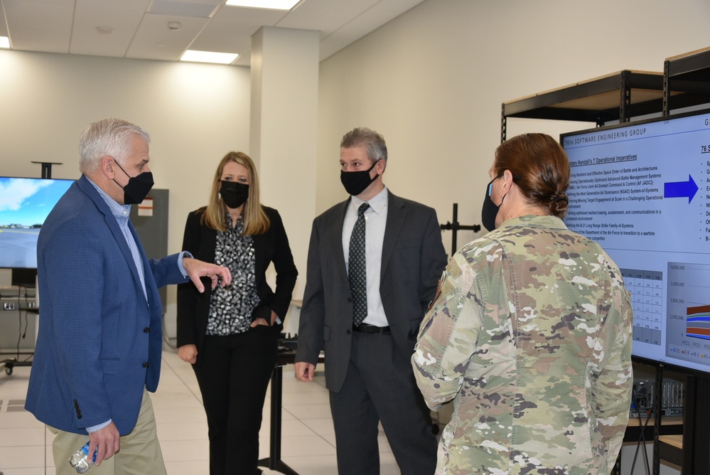 Christopher Lowman Visits AFSC Headquarters