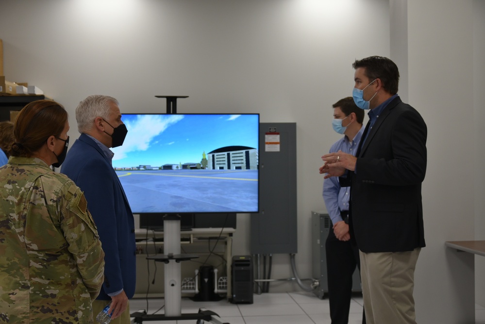 Christopher Lowman Visits AFSC Headquarters