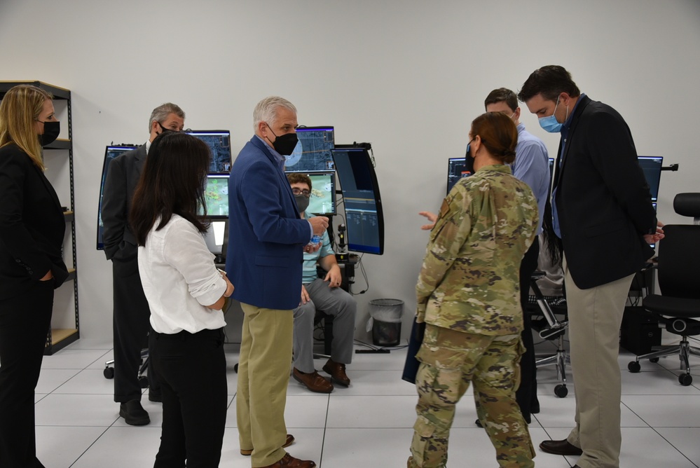 Christopher Lowman Visits AFSC Headquarters