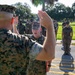 Lt. Col. Rosenbrock's promotion ceremony