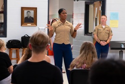 Play it Out | Marine Musician Speaks with Fayette, Alabama Band Camp [Image 1 of 3]