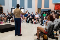 Play it Out | Marine Musician Speaks with Fayette, Alabama Band Camp [Image 2 of 3]