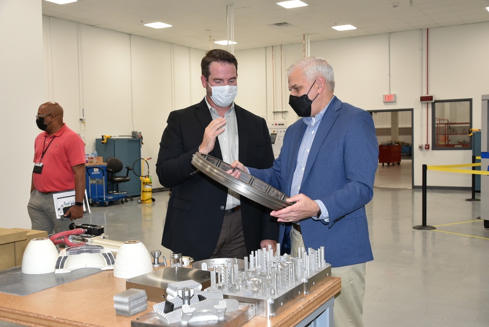 Christopher Lowman Visits AFSC Headquarters
