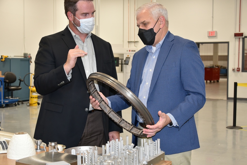 Christopher Lowman Visits AFSC Headquarters