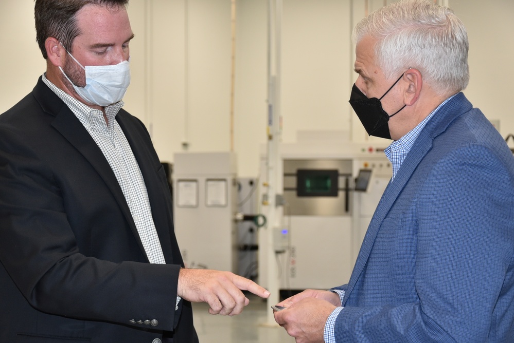 Christopher Lowman Visits AFSC Headquarters