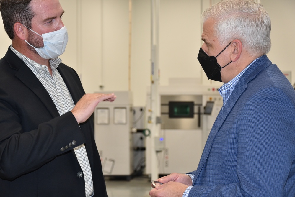 Christopher Lowman Visits AFSC Headquarters