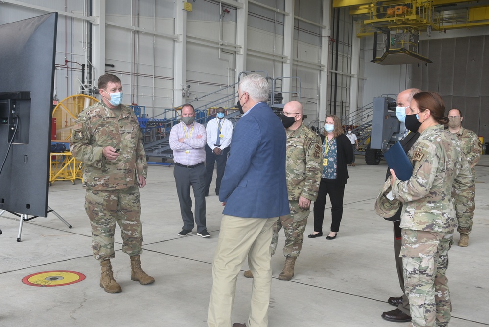 Christopher Lowman Visits AFSC Headquarters