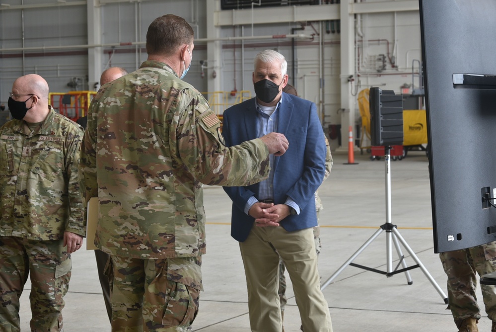 Christopher Lowman Visits AFSC Headquarters