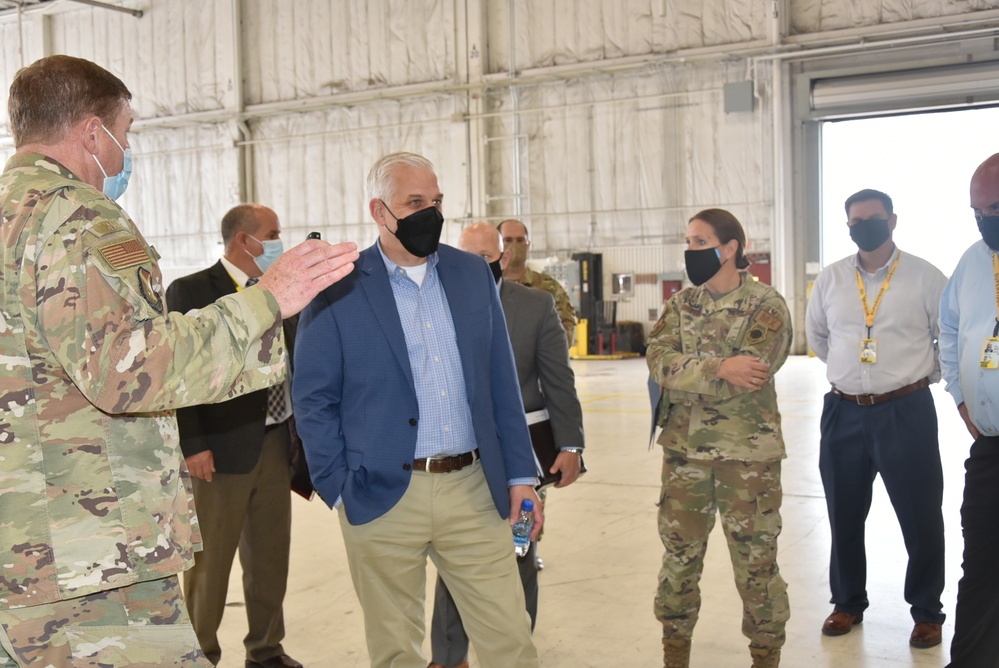 Christopher Lowman Visits AFSC Headquarters