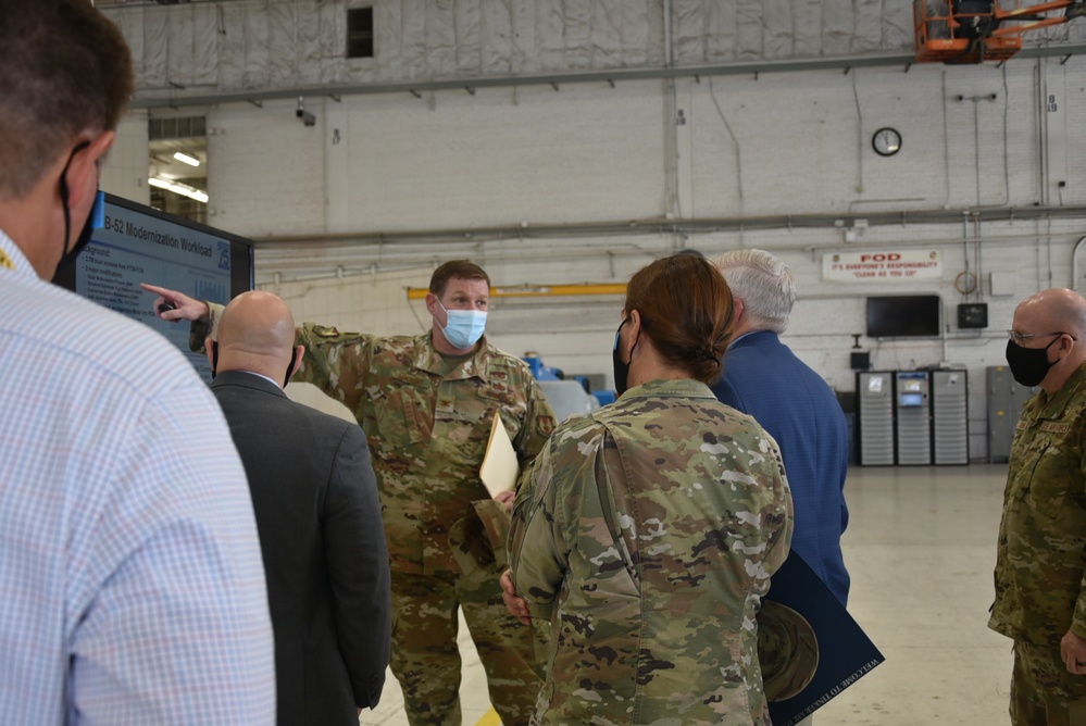 Christopher Lowman Visits AFSC Headquarters