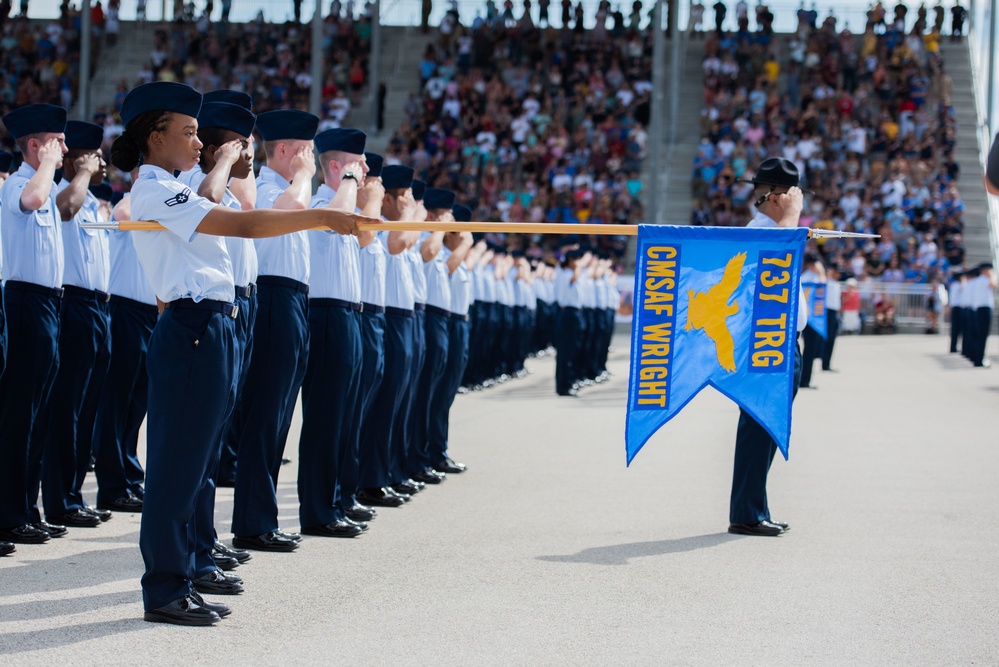 322nd Training Squadron Basic Military Training Graduation