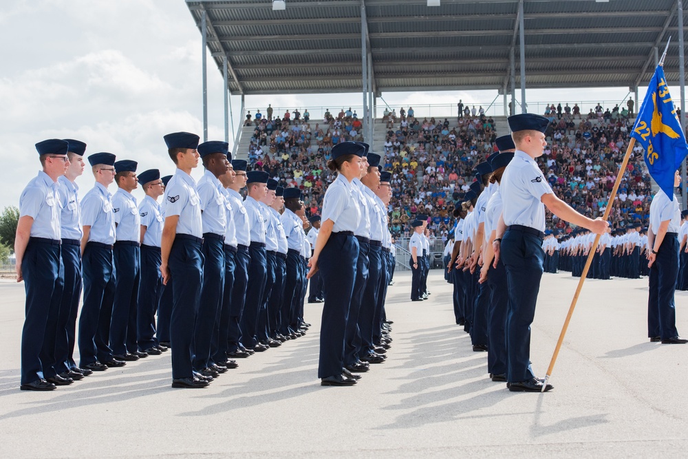 322nd Training Squadron Basic Military Training Graduation