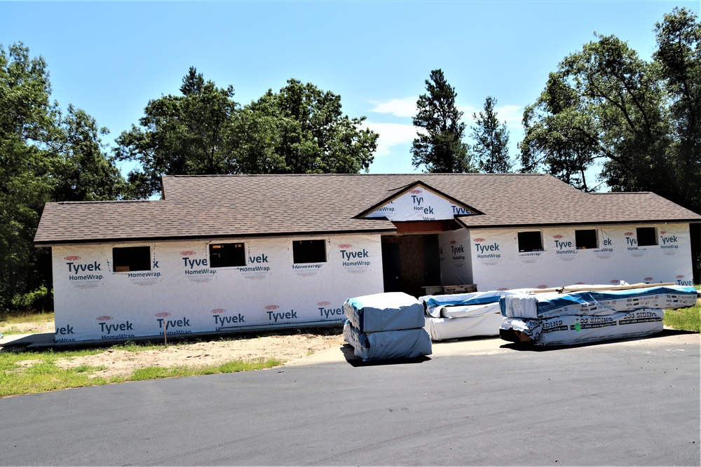 Construction of new comfort station continues at Fort McCoy’s Pine View Campground