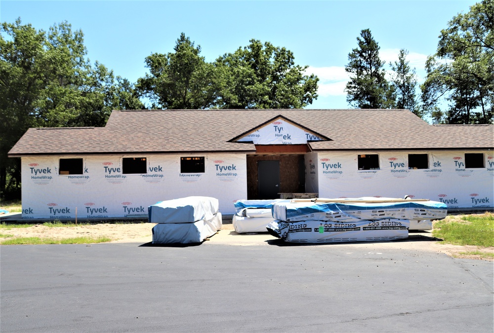 Construction of new comfort station continues at Fort McCoy’s Pine View Campground