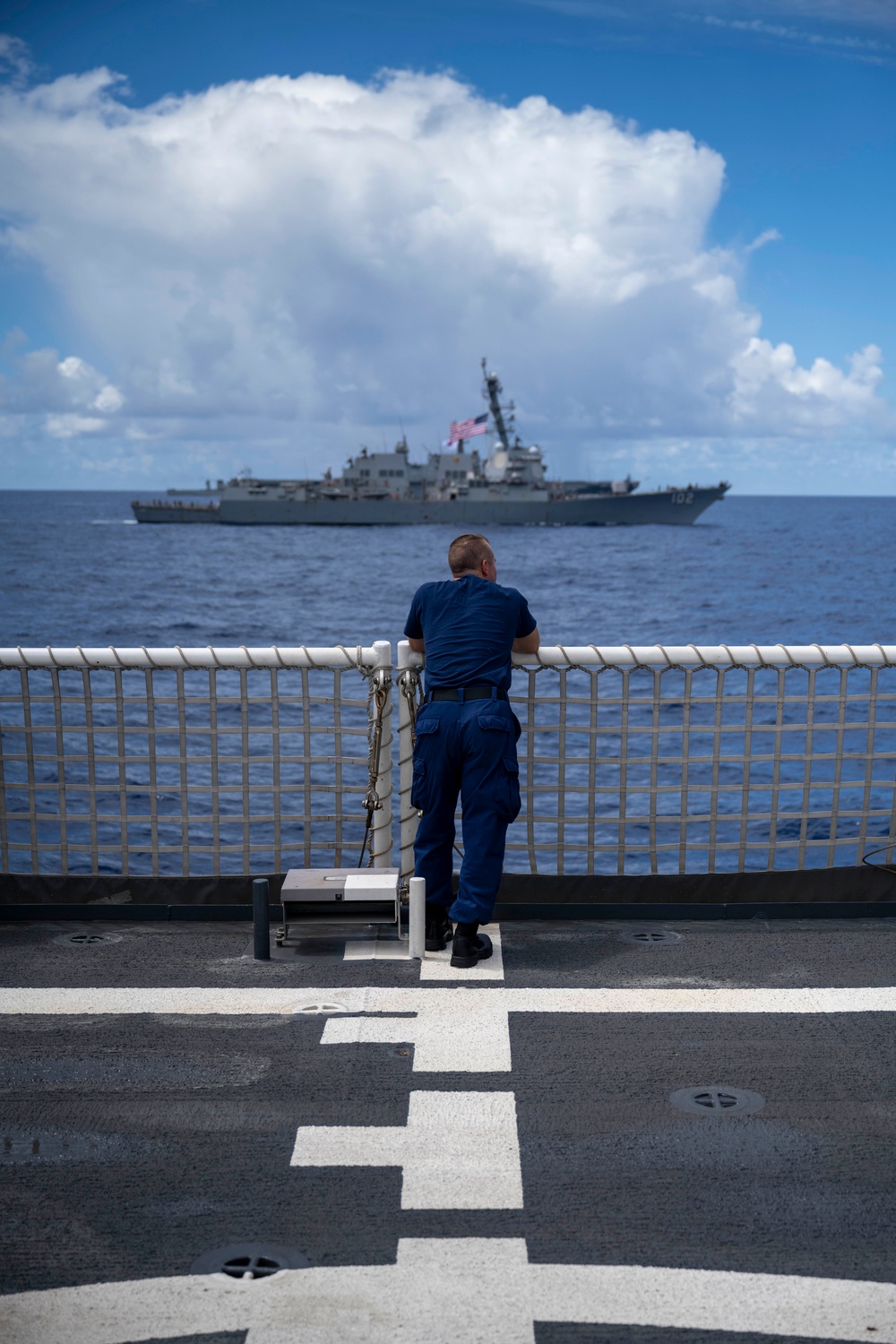 RIMPAC 2022 Fleet Sails in Formation