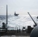 Mobile Bay and USNS Washington Chambers conduct a replenishment-at-sea during RIMPAC 2022