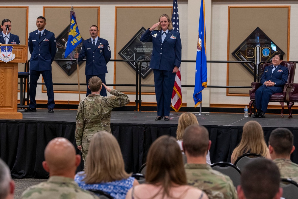 341st Operational Medical Readiness Squadron change of command