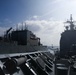 USS Mobile Bay and USNS Washington Chambers Conduct a Replenishment-at-Sea during RIMPAC 2022