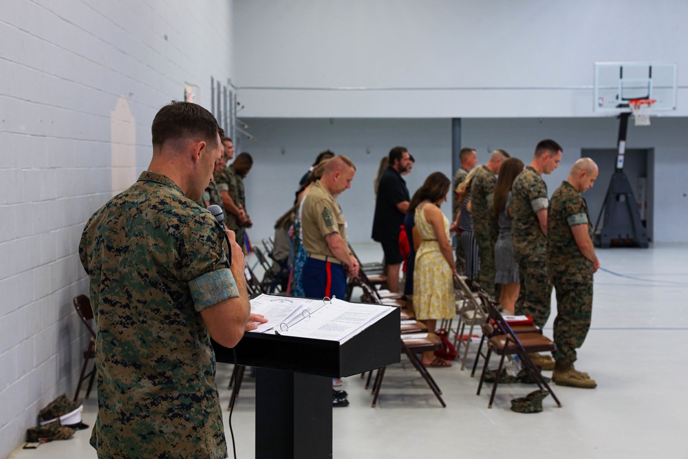 US Marine Corps Recruiting Station Pittsburgh sergeant major retires after 25 years