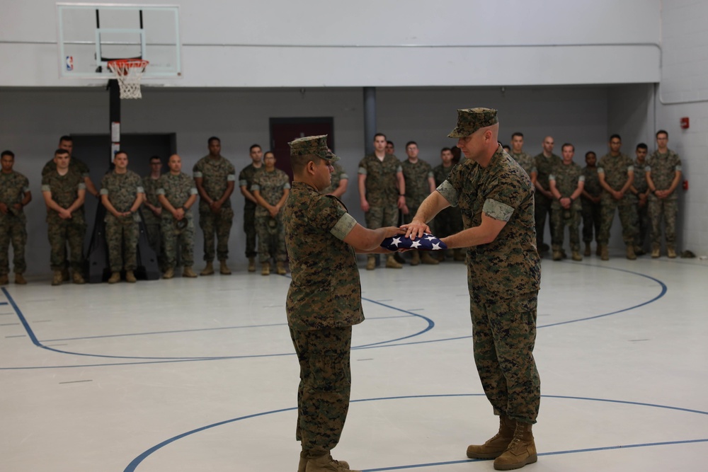 US Marine Corps Recruiting Station Pittsburgh sergeant major retires after 25 years