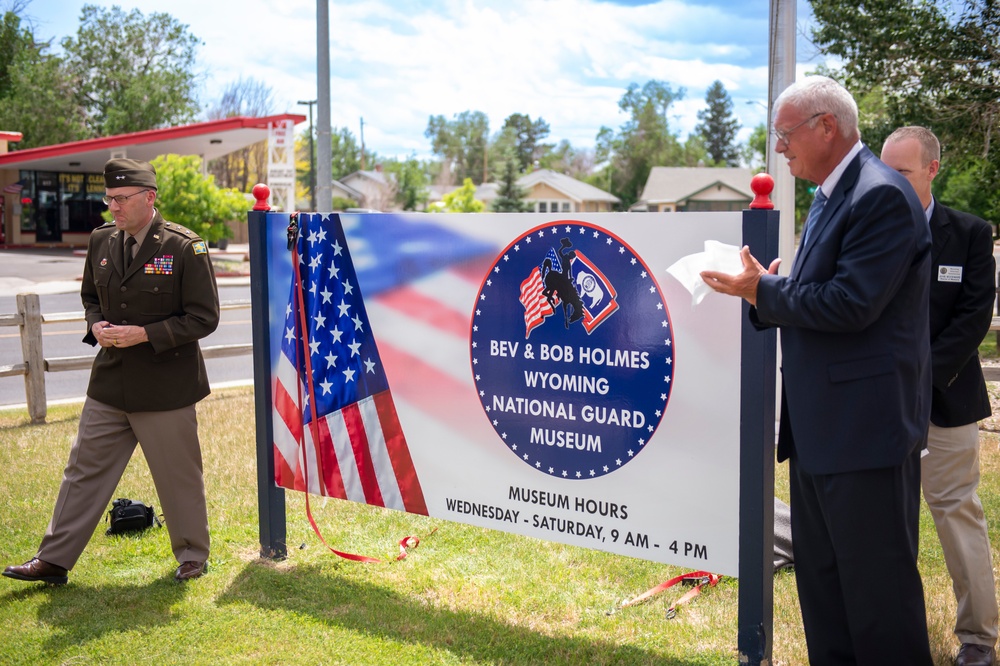 Wyoming National Guard Museum Rededication