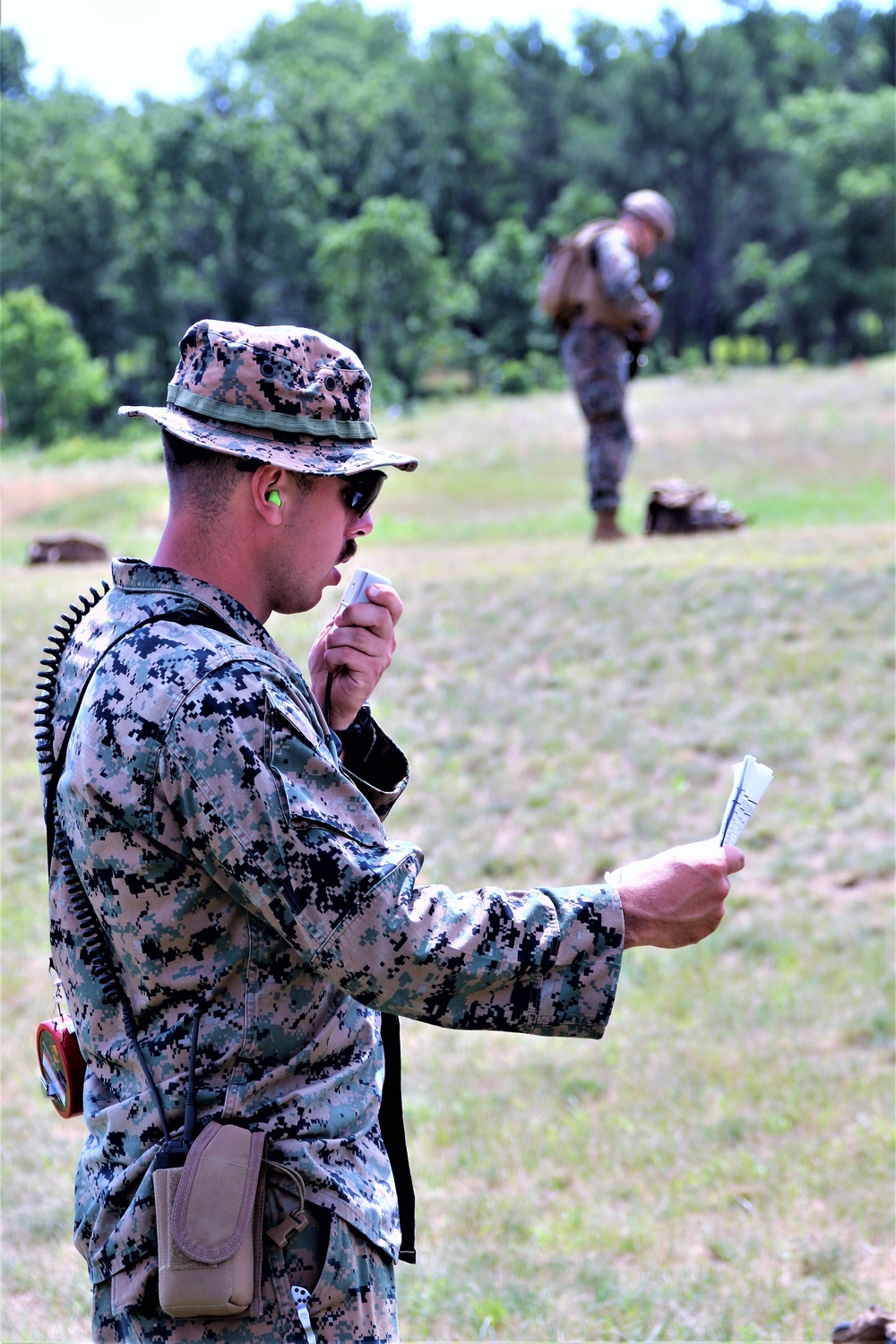 2nd Battalion, 24th Marines complete rifle qualification training at Fort McCoy