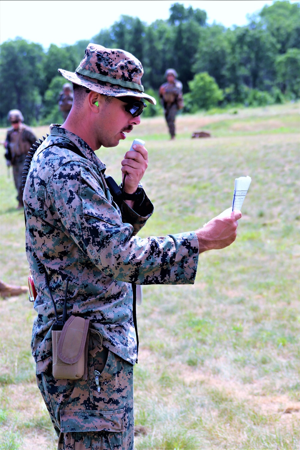 2nd Battalion, 24th Marines complete rifle qualification training at Fort McCoy