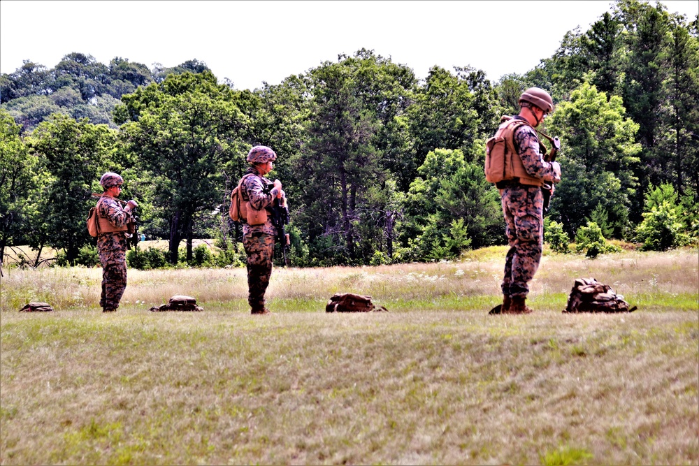 2nd Battalion, 24th Marines complete rifle qualification training at Fort McCoy