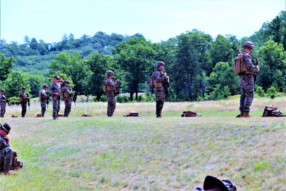 2nd Battalion, 24th Marines complete rifle qualification training at Fort McCoy