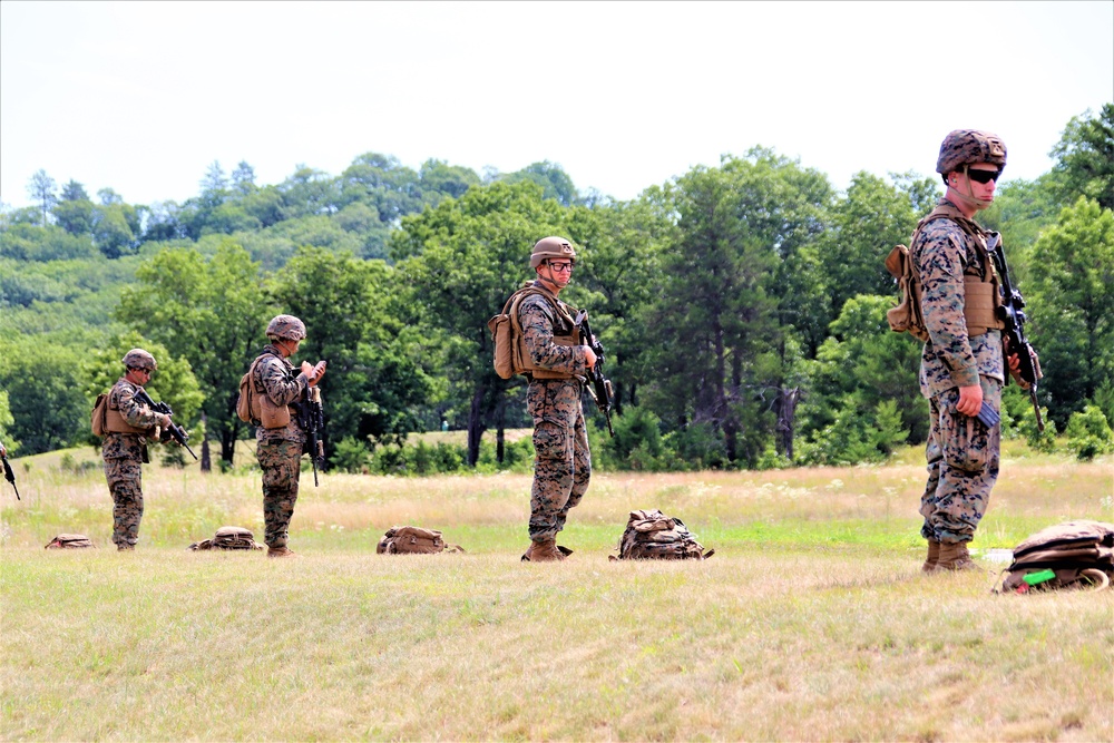 2nd Battalion, 24th Marines complete rifle qualification training at Fort McCoy