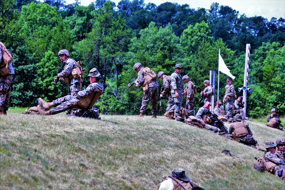 2nd Battalion, 24th Marines complete rifle qualification training at Fort McCoy