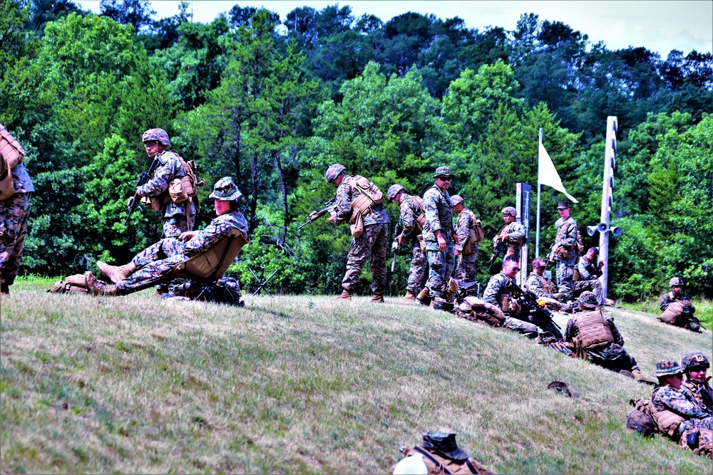 2nd Battalion, 24th Marines complete rifle qualification training at Fort McCoy