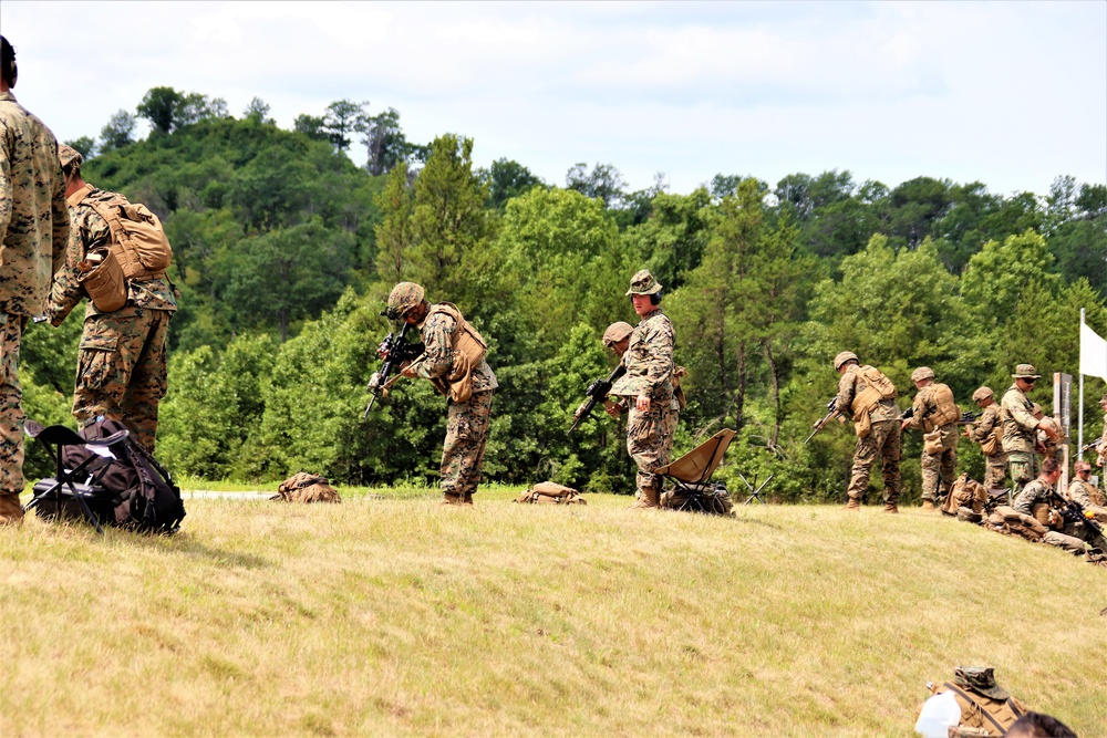 2nd Battalion, 24th Marines complete rifle qualification training at Fort McCoy