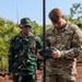 Soldiers from the 130th Engineer Brigade, TNI conducts rout survey