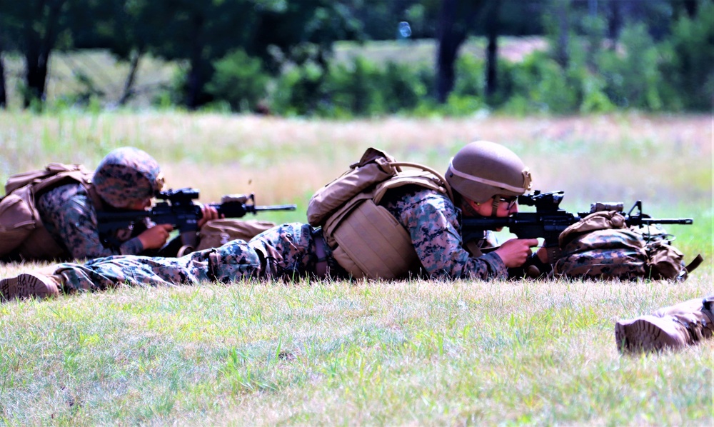 2nd Battalion, 24th Marines complete rifle qualification training at Fort McCoy