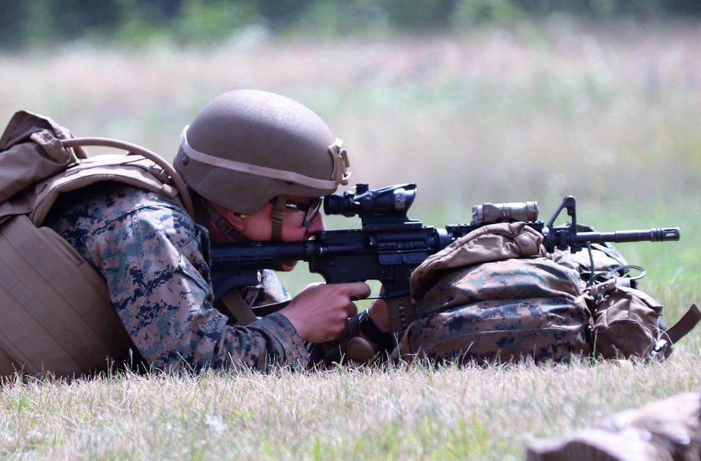 2nd Battalion, 24th Marines complete rifle qualification training at Fort McCoy