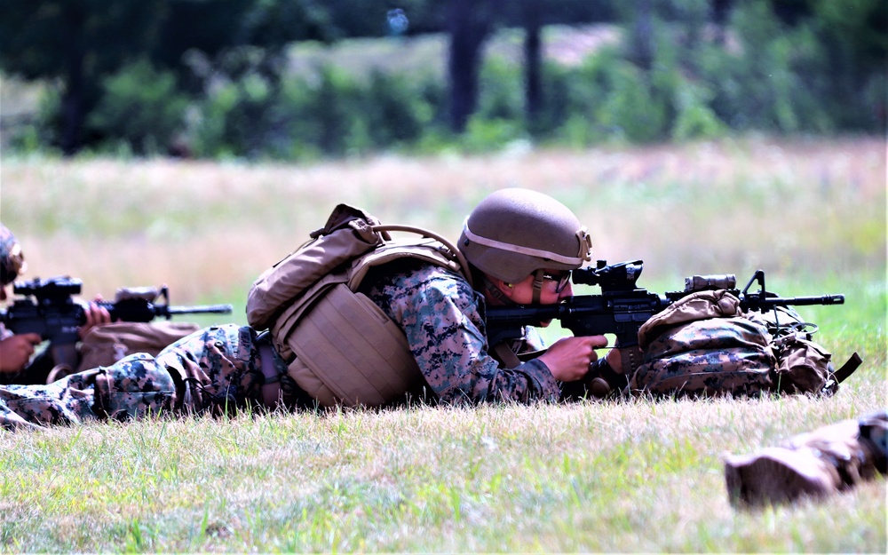 2nd Battalion, 24th Marines complete rifle qualification training at Fort McCoy