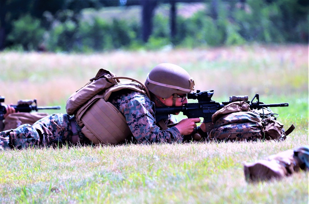 2nd Battalion, 24th Marines complete rifle qualification training at Fort McCoy