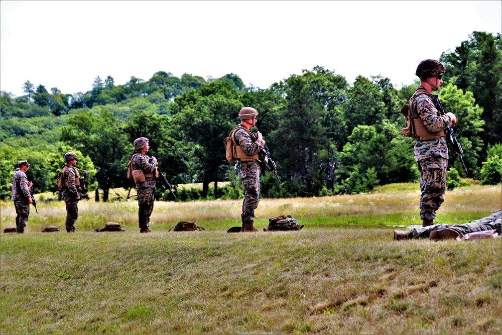 2nd Battalion, 24th Marines complete rifle qualification training at Fort McCoy