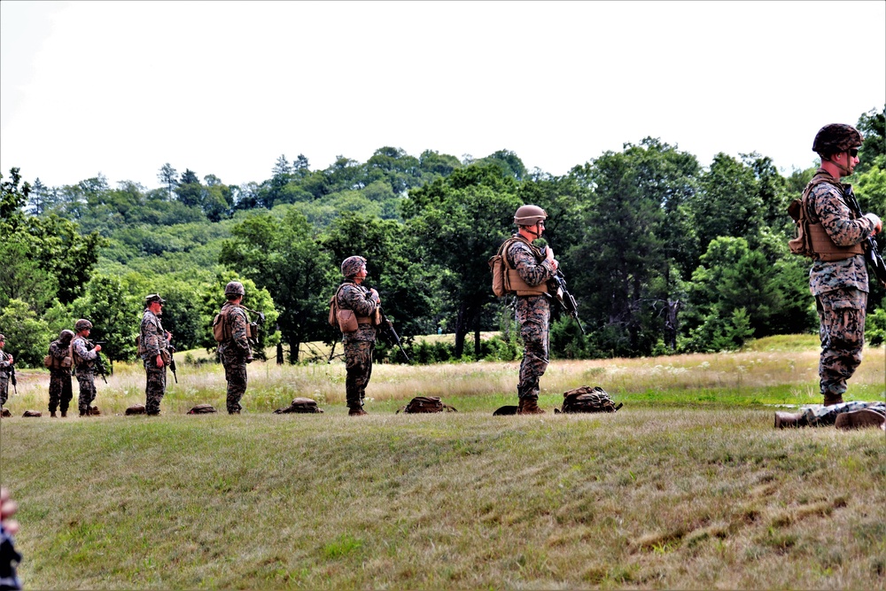 2nd Battalion, 24th Marines complete rifle qualification training at Fort McCoy